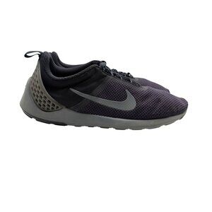 Nike Mens Lunarestoa 2 Essential Black Gray Running Athletic Sneakers Size 14